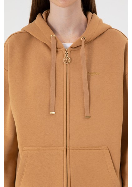 Kadın Camel Sweatshirt 50314130-VR015