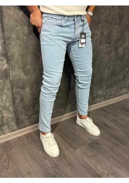 Andrew Erkek Trend Slim Fit Denim Jean Pantolon
