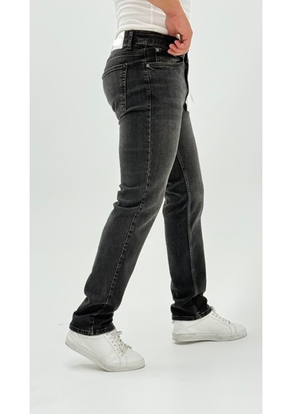 Marshall Classic Yıkamalı Normal Bel Denim Erkek Jean Pantolon fırsatları