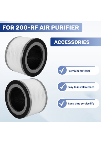 Levoit Vista 200 200-RF Hava Temizleyici Yedek Filtresi, 3'ü 1 Arada Premium H13 True Hepa Filtre Aksesuarları (Yurt Dışından) indirimleri