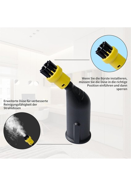 Karcher Buharlı Temizleyici Sc1 Sc2 Sc3 Sc4 Sc5 Aksesuarları, El Ucu Yedek Parça Seti, Uzatılmış Uç (Yurt Dışından) fiyatları