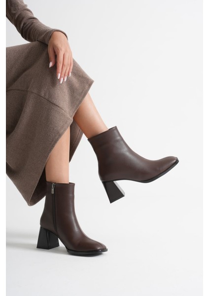 Ornela Kadın Acı Kahve Topuklu Bot fiyatları