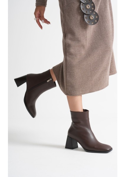 Ornela Kadın Acı Kahve Topuklu Bot fırsatları