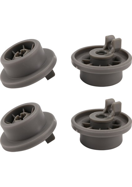 Bosch Neff ve Siemens 165314 Bulaşık Makinesi Yedek Parçaları Alt Silindirleri ile Uyumlu Bulaşık Makinesi Alt Sepet Tekerlekleri (Yurt Dışından)