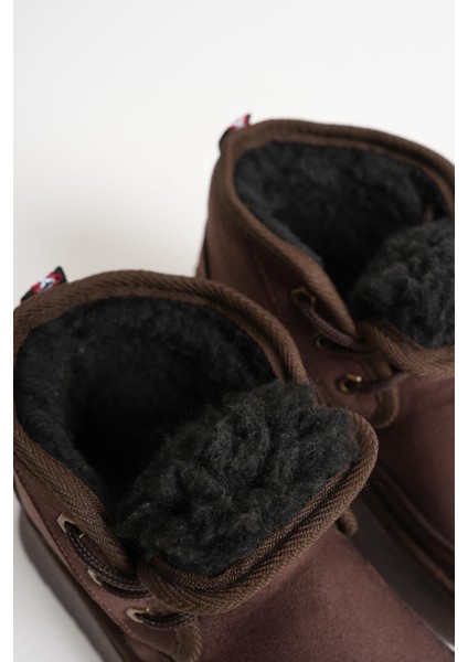 Elena Kadın Acı Kahve Kışlık Içi Kürklü Kalın Taban Bot indirimleri