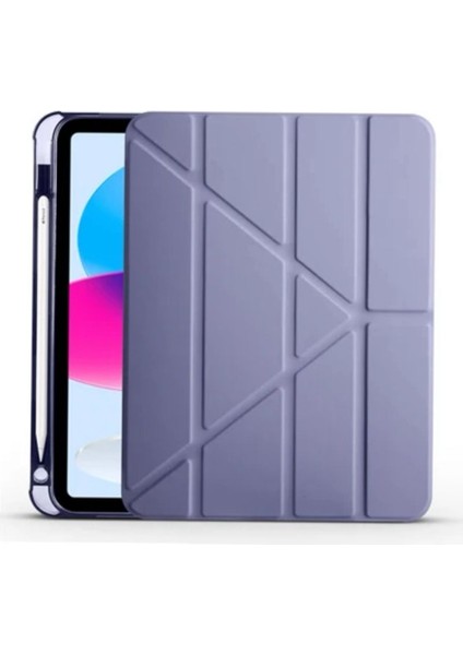 Iyolit Ipad 10.2 /10.5 Sert Kapaklı Kalemlikli Smart Kılıf