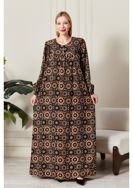 Kadın Büyük Beden Robalı Elbise
