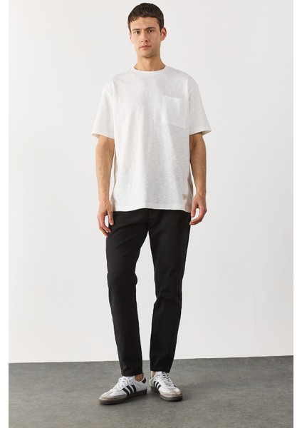 Smith Stay Black Tapered Fit Jean Pantolon-Stay Black modelleri