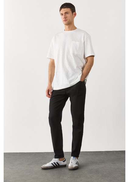 Smith Stay Black Tapered Fit Jean Pantolon-Stay Black fırsatları