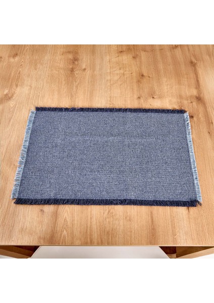 Soft Plaid 2'li Amerikan Servis - Mavi - 30X50 cm fiyatları