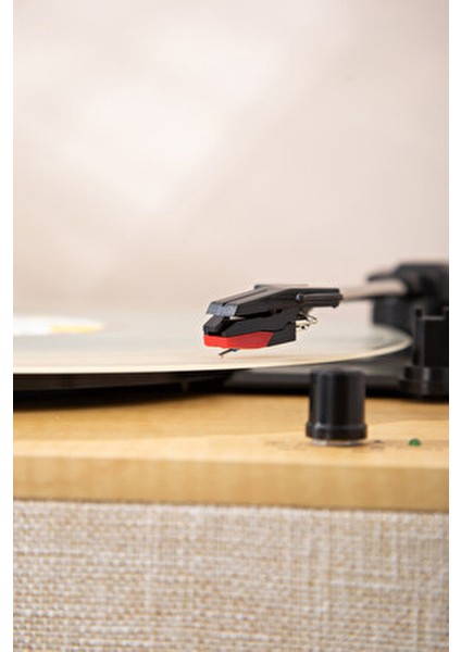 Dahili Hoparlörlü Pikap Müzik Kutusu Usb+Rca+Bluetooth FR-P1990 Velura