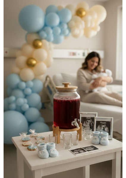 Fuente - Bambu Kapak ve Standlı Cam Sebil 4l fırsatları