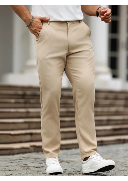 Casual Regular Fit Erkek Chıno Pantolon modelleri