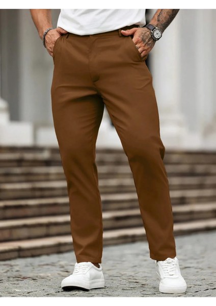 Casual Regular Fit Erkek Chıno Pantolon