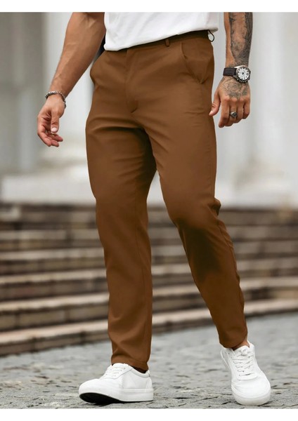Casual Regular Fit Erkek Chıno Pantolon fiyatları