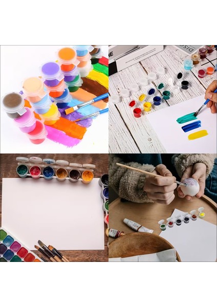 Mini Saklama Kutusu 2ml 6'lı Şerit, Boya Paleti, Boya Saklama Kabı, Küçük Hokkalar-2 Şerit fiyatları