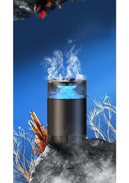 Şarjlı Araç ve Ev Kokulu Nemlendirici Cihazı Ledli Mix Kokulu Hava Nemlendirici ve Oto Koku