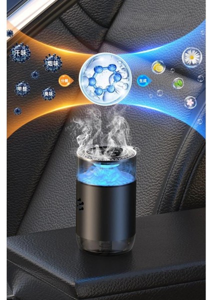 Şarjlı Araç ve Ev Kokulu Nemlendirici Cihazı Ledli Mix Kokulu Hava Nemlendirici ve Oto Koku modelleri