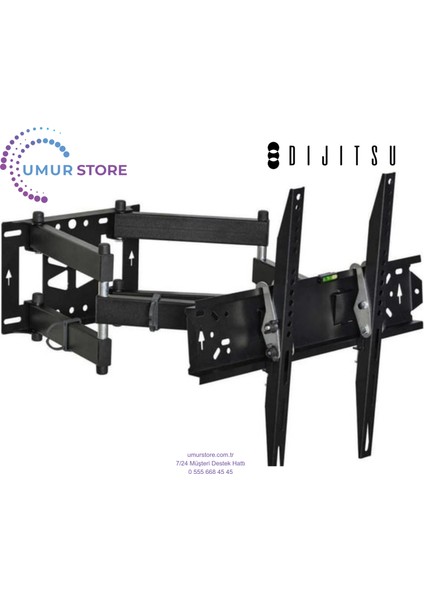 Dijitsu 42DS9000 42" Inc Fhd Android Smart Tv Hareketli Televizyon Duvar Askı Aparatı