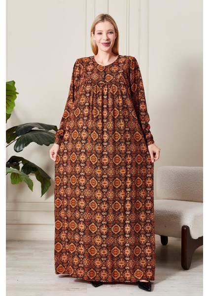 Kadın Büyük Beden Robalı Elbise