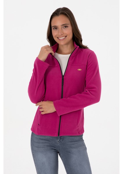 Kadın Fuşya Hırka (Örme) 50316729-VR023