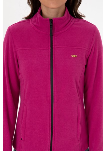 Kadın Fuşya Hırka (Örme) 50316729-VR023