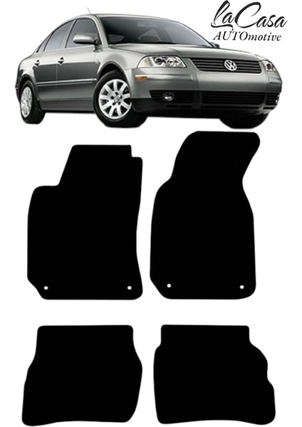 Vw Passat B5-B5.5 (1996-2005)UYUMLU Lacasa Automotive Velur Halı Paspas