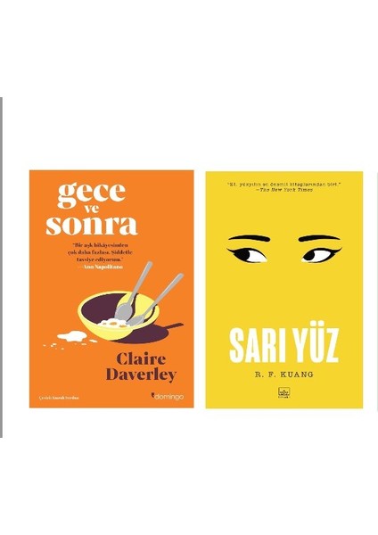 Gece ve Sonra + Sariyuz=(2 Adet Kitap)