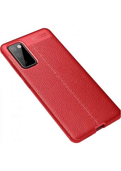 Samsung Galaxy S20 Fe Kılıf Auto Focus Kapak - Kırmızı