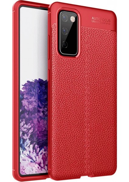 Samsung Galaxy S20 Fe Kılıf Auto Focus Kapak - Kırmızı fiyatları