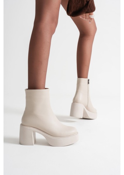 Keti Kadın Bej Topuklu Bot fiyatları