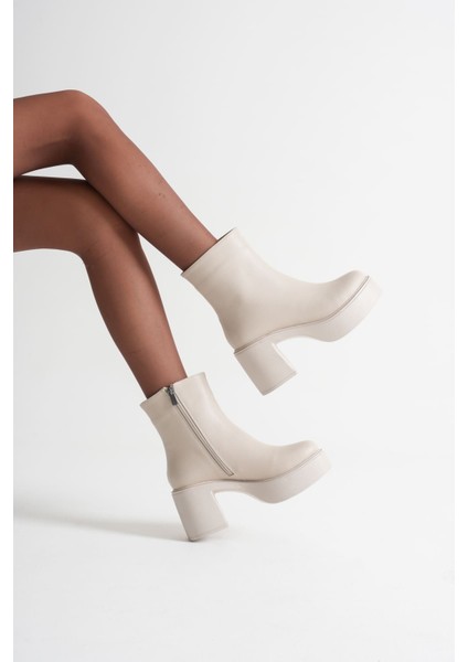 Keti Kadın Bej Topuklu Bot fırsatları