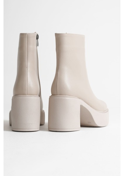 Keti Kadın Bej Topuklu Bot indirimleri