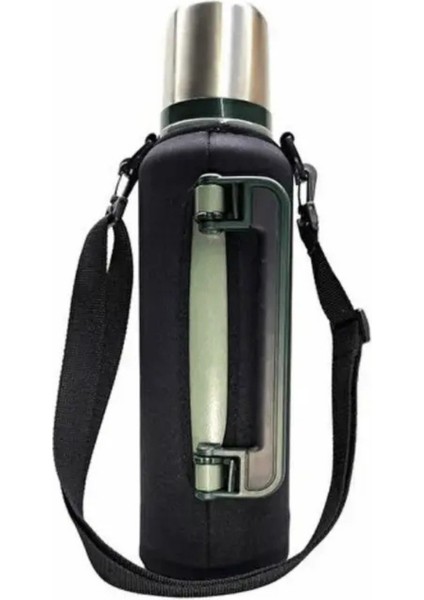 Neopren Termos Çantası ve Omuz Askılı - 2.3 Lt ve 1.9 Lt Uyumlu Klasik Çanta Dayanıklı Koruyucu Kılıf Bags