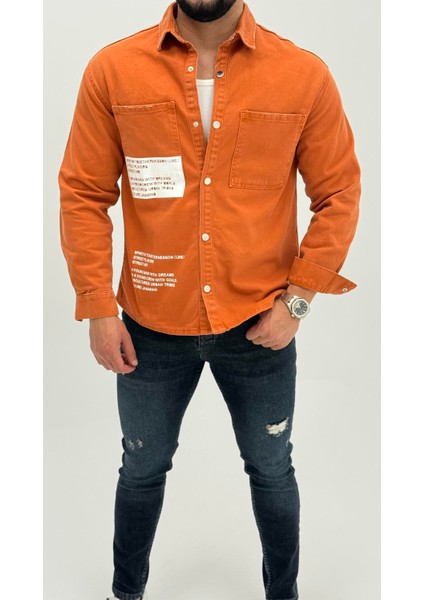 Jayden Classic Denim Black Dıgıtal Baskılı Vintage Jean Erkek Gömlek fiyatları