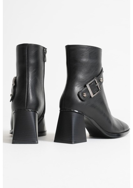 Vera Kadın Siyah Topuklu Bot indirimleri