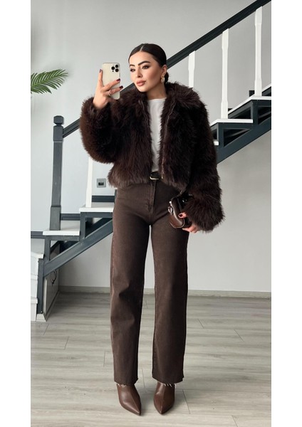 Acı Kahve Kürk Ceket fırsatları