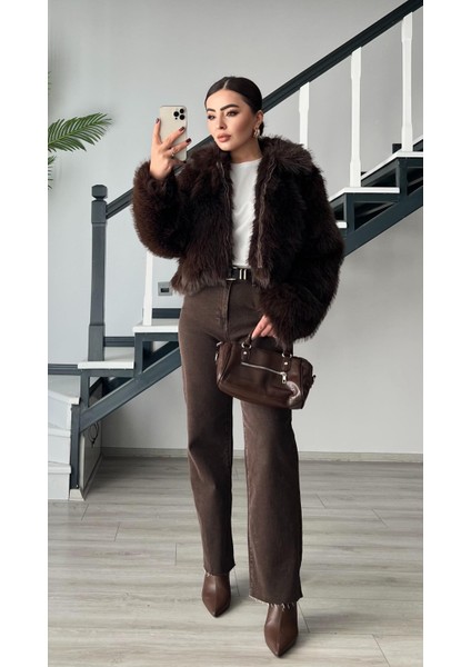 Acı Kahve Kürk Ceket