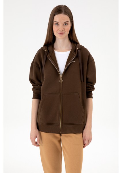 Kadın Kahverengi Sweatshirt 50314130-VR029