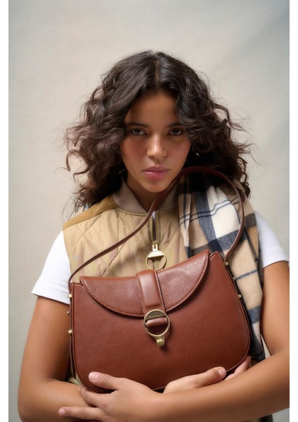 Alder Deri Kol Çantasıı BR11 Brown