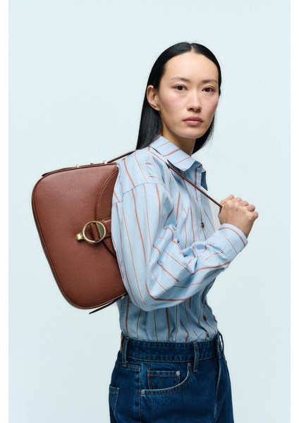 Alder Deri Kol Çantasıı BR11 Brown