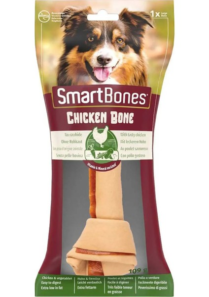 Smartbones Büyük Irk Köpekler Için Tavuklu Ödül Kemiği 109GR