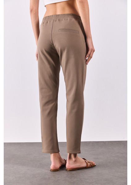 Alian Beli Lastikli Smart Pantolon-Taş fırsatları