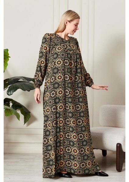 Kadın Büyük Beden Robalı Elbise indirimleri