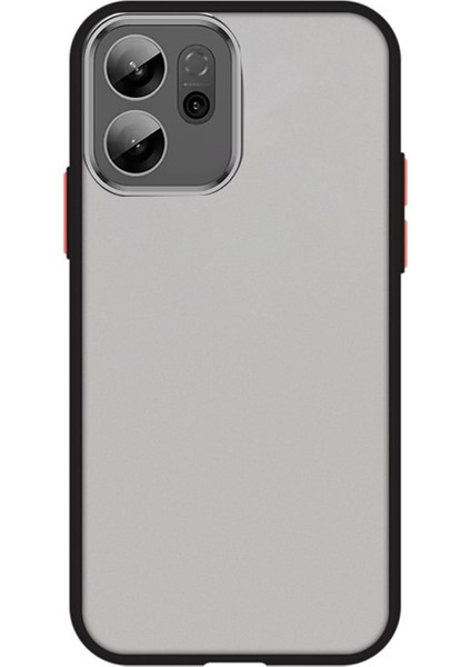 Oppo Reno 14F London Serisi Darbeye Dayanıklı Kılıf - Siyah AL3415