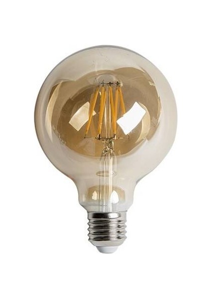 CT-4354 6W Rustik LED G95 Glop Ampul Günışığı 3200K E27 Duy Dekoratif Filament Lamba indirimleri
