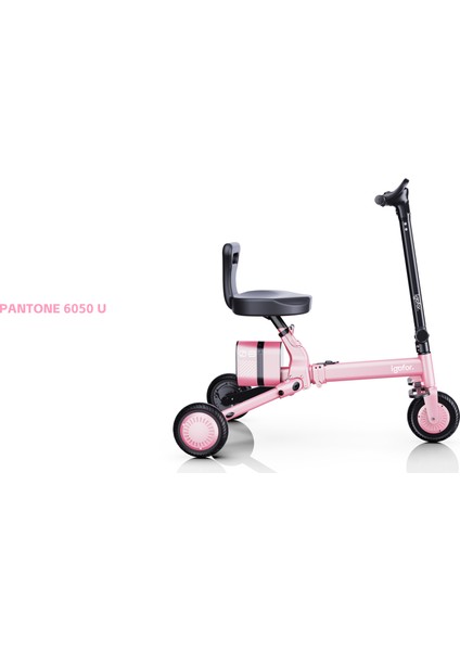 3 Tekerlekli Katlanabilir Elektrikli Oturulabilir Scooter – Hafif, Taşınabilir, Uzun Menzilli