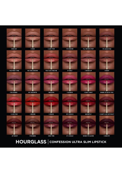 Confession - Yeniden Doldurulabilir Ultra Ince Yüksek Yoğunluklu Ruj I Feel (0,9 G) modelleri