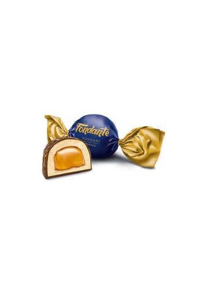 Fondante Sütlü Toffee Hediye Çikolata 1 kg Karamel Aromalı ve Şık Ambalajlı