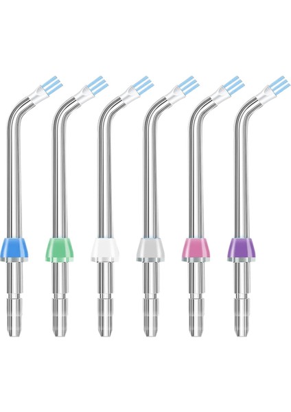 Waterpik Water Flosser Için Diş Ipi Yedek Uçları, Waterpik Water 6'lı Paket ile Uyumlu Plak Arayıcı Yedek Uçları (Yurt Dışından)